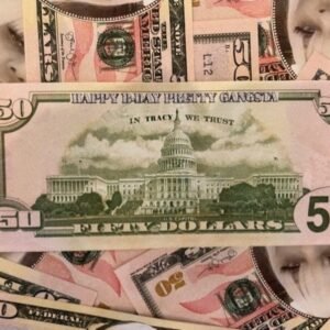 Custom Face Fifty Dollar Bill: Personalized Money Gift