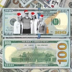 Personalized Face Hundred Dollar Bill - Custom Money Gift
