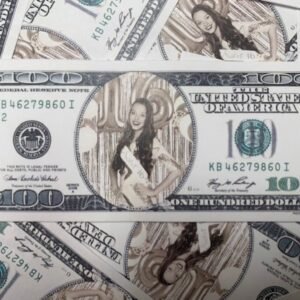 Sweet 16 Money Birthday Bucks, Insert Your Face & Name Hundred or Fifity Dollar Bill Perfect Gift Occasion in 25/50/100/200/500pcs